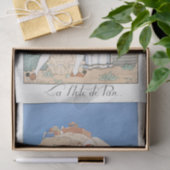 George Barbier, Art Deco Tissue Paper Tissuepapier (Geschenk)