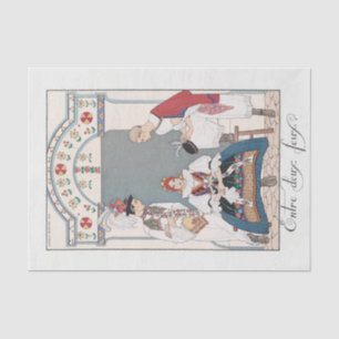 George Barbier, Art Deco Tissue Paper Tissuepapier