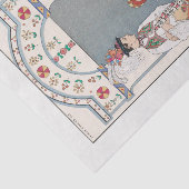 George Barbier, Art Deco Tissue Paper Tissuepapier (Detail)