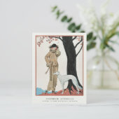 George Barbier Briefkaart (Staand voorkant)