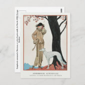 George Barbier Briefkaart (Voorkant / Achterkant)