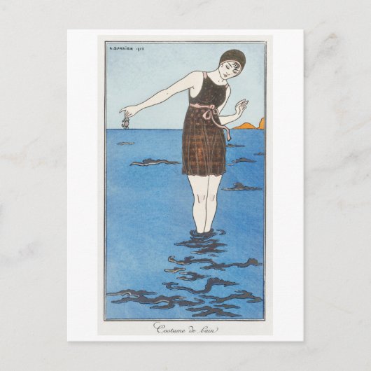 George Barbier Briefkaart (Voorkant)