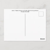 George Barbier Briefkaart (Achterkant)