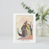 George Barbier, carte postale Art déco (Debout devant)