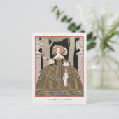 George Barbier, carte postale Art déco (Debout devant)