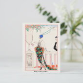George Barbier, carte postale Art déco (Debout devant)