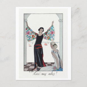 George Barbier, carte postale Art déco