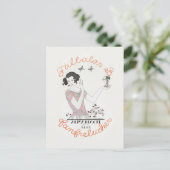 George Barbier, carte postale Art déco (Debout devant)