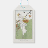 George Barbier Costumes Parisiens #179 Cadeaulabel (Voorkant)