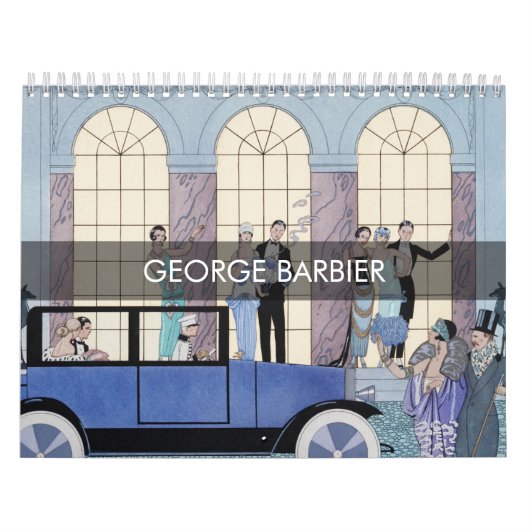 George Barbier Meesterwerk Kalender (Hoes)