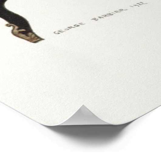 George Barbier Mode Art déco (Coin)