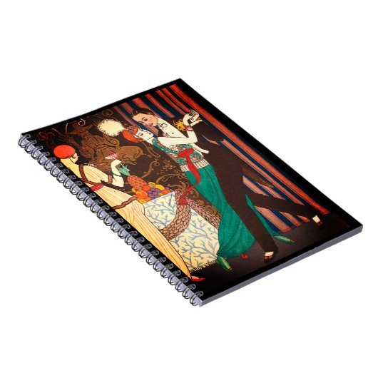 George Barbier Mode Notitieboek (Rechterzijde)