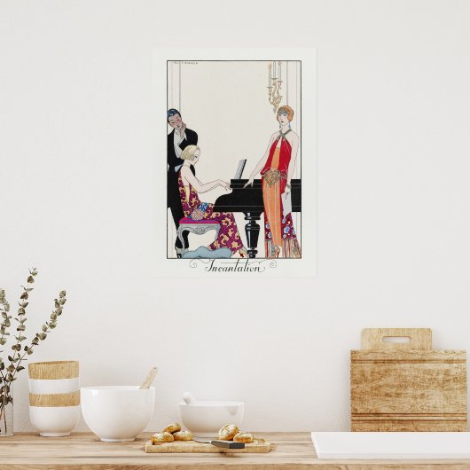 George Barbier Poster (Keuken)