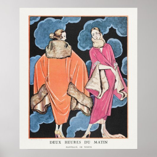 George Barbier Poster (Voorkant)