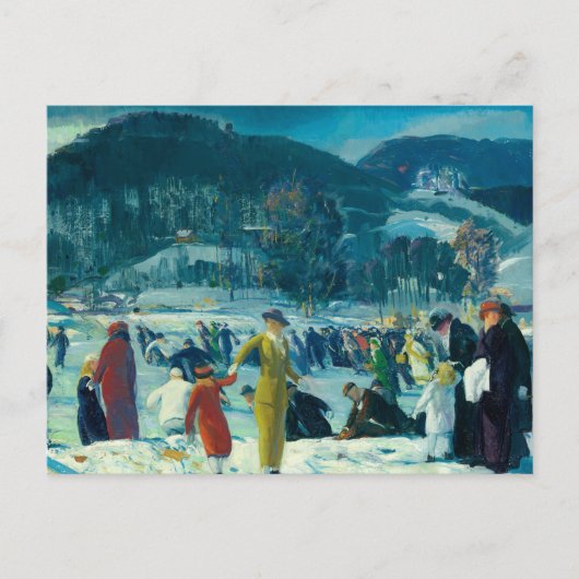 George Bellows - Love of Winter Briefkaart (Voorkant)