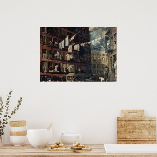 GEORGE BELLOWS POSTER (Keuken)