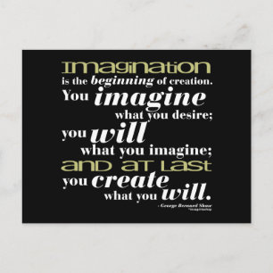 George Bernard Shaw Quote Briefkaart