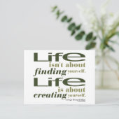 George Bernard Shaw Quote Briefkaart (Staand voorkant)