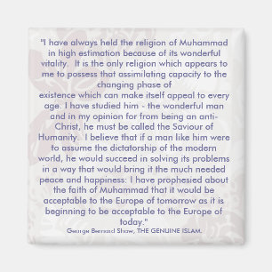 George Bernard Shaw Quotes Fridge Magnet Magneet