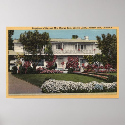 George Burns en Gracie Allen's Home Poster (Voorkant)
