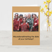 George Bush a retardé la carte d'anniversaire (Fleur jaune)