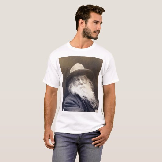 George C. Cox Walt Whitman T-shirt (Voorkant volledig)
