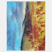 George Catlin Ball-play van de Choctaw Ball Up Fleece Deken (Voorkant)