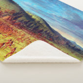 George Catlin Ball-play van de Choctaw Ball Up Sherpa Deken (3/4)