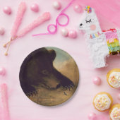 George Catlin - Grizzly Beer and Mouse Papieren Bordje (Feest)