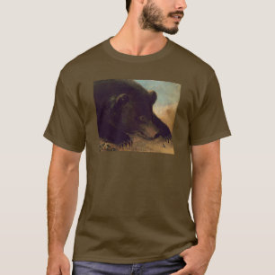 George Catlin - T-shirt Ours Grizzly et souris
