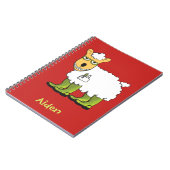 George - c'est un petit carnet un peu rouquin (Côté gauche)