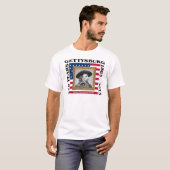 George Custer - 150th Jubileum Gettysburg T-shirt (Voorkant volledig)