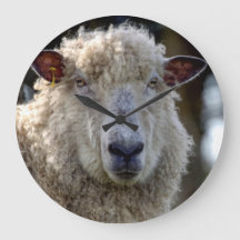 'George' De Sheep Photo Clock