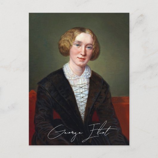 George Eliot Briefkaart (Voorkant)