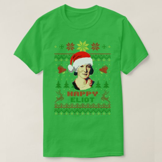 George Eliot Happy Eliot T-shirt (Design voorkant)
