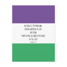 George Eliot Quote Briefkaart