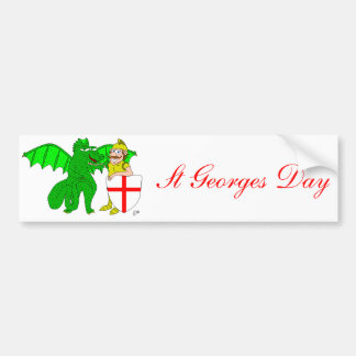 George en de Draak Bumpersticker