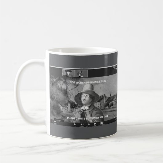 George Fox Zooming Café Mug (Gauche)