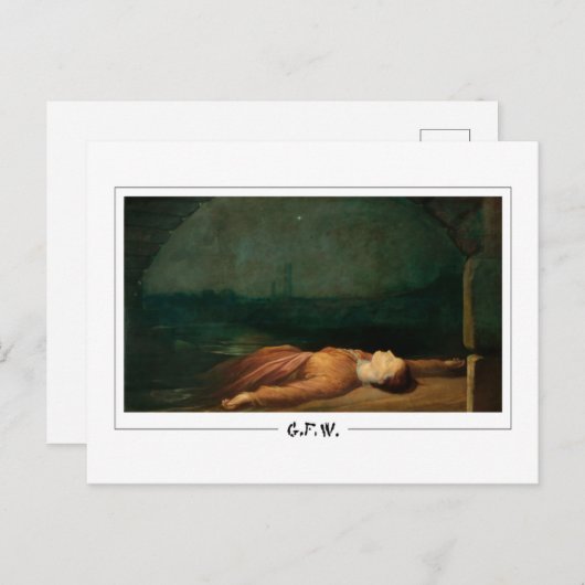 George Frederic Watts #55 - Carte postale Art (Devant / Derrière)
