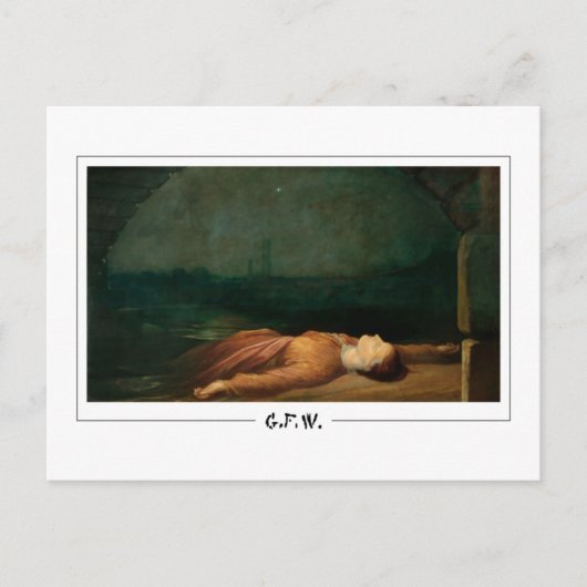 George Frederic Watts #55 - Kunstmatig Briefkaart (Voorkant)