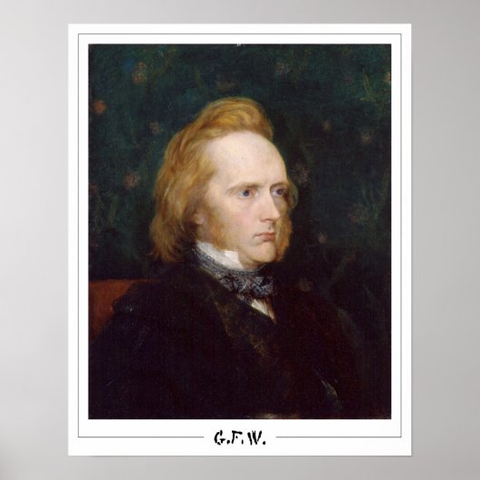 George Frederic Watts Poster d'art Zedign #15 (Devant)