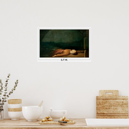 George Frederic Watts Poster d'art Zedign #55 (Cuisine)