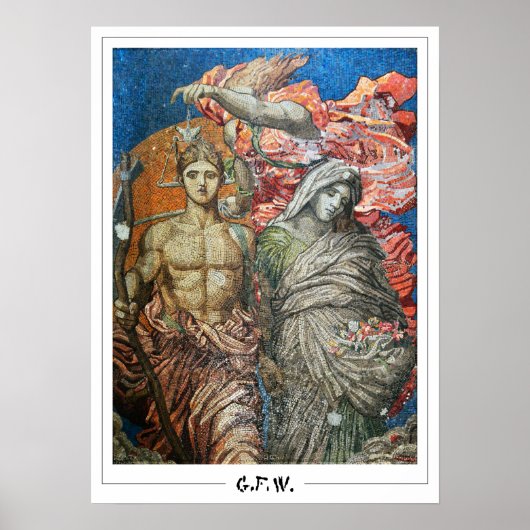 George Frederic Watts Zedign Affiche d'art #24 (Devant)