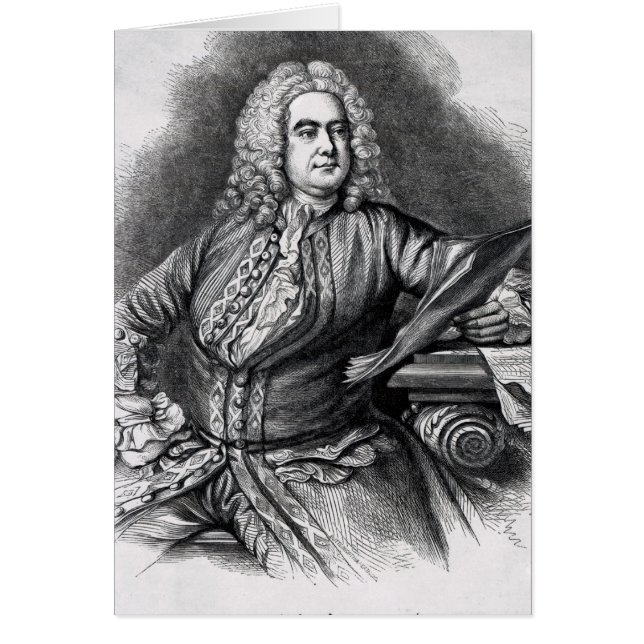 George Frederick Handel, 1749 (Voorkant)