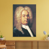 George Frederick Handel Canvas Afdruk (Insitu (Woonkamer))