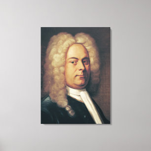 George Frederick Handel Canvas Afdruk