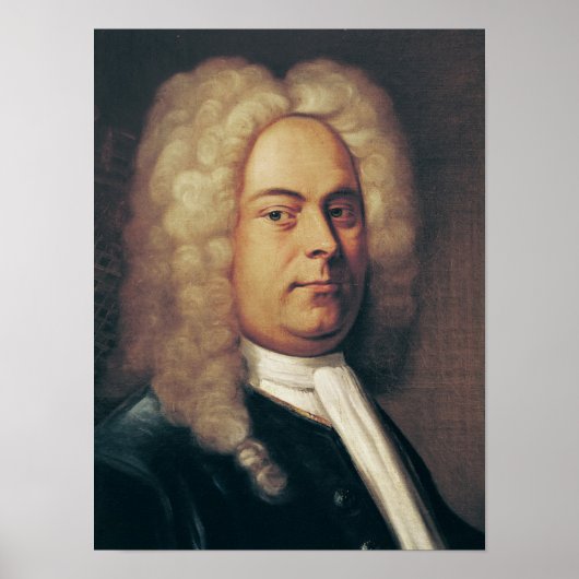 George Frederick Handel Poster (Voorkant)