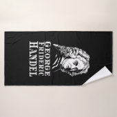 George Frideric Handel Portrait (Serviette de bain)