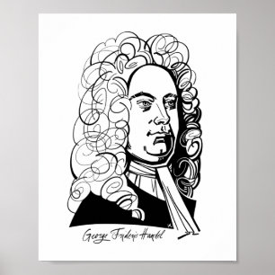 George Frideric Handel Poster