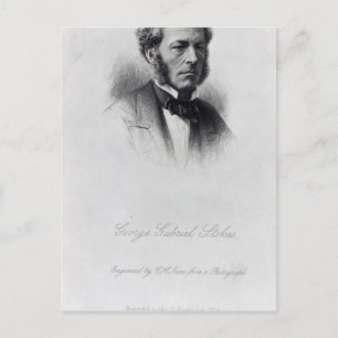 George Gabriel Stokes Briefkaart